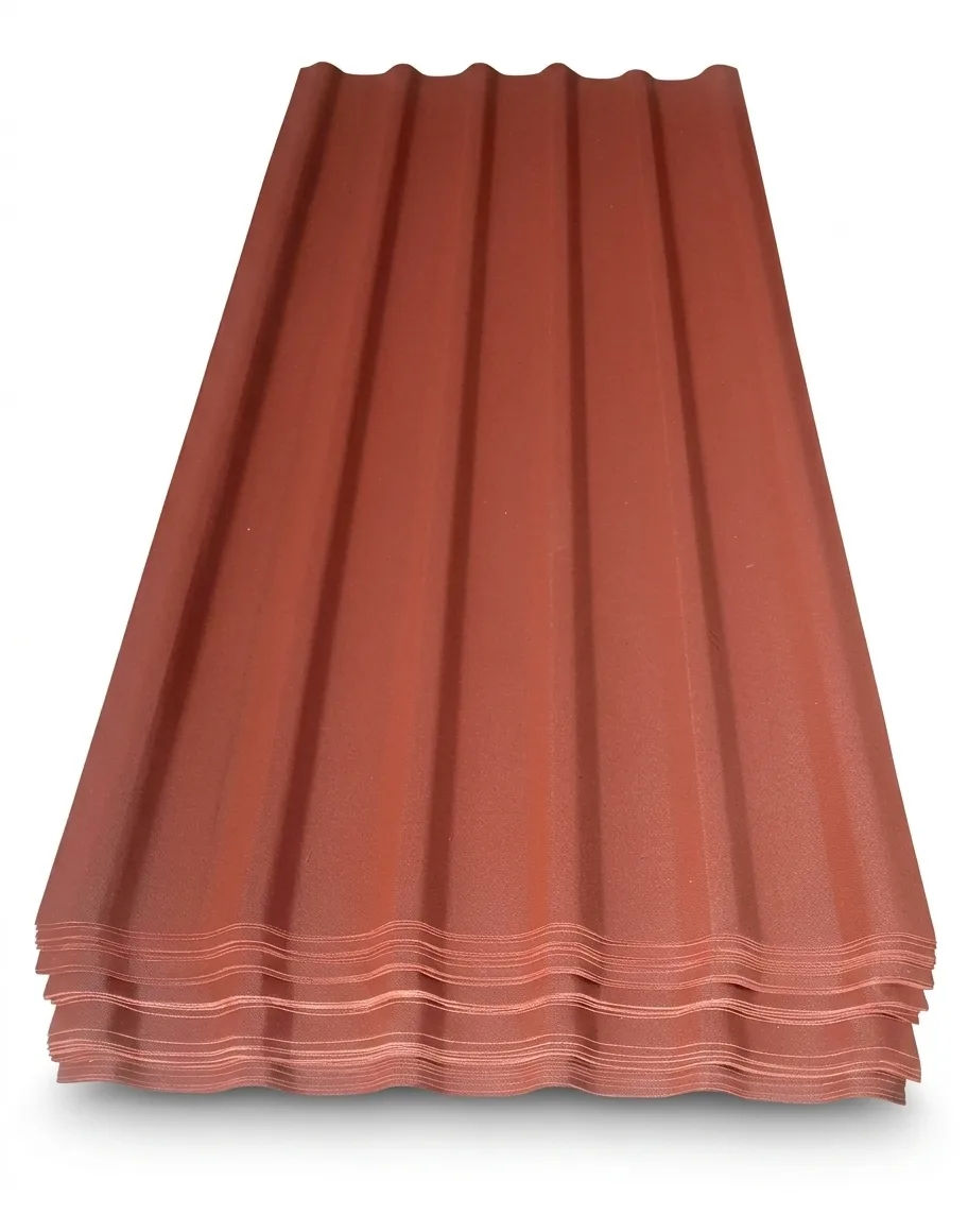 Teja Trapezoidal Polipropileno Color — Terracota o Verde · Fabricación colombiana · Desde 1,83 m hasta 6 m